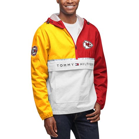 men's chiefs jacket|kc chiefs pullover windbreaker.